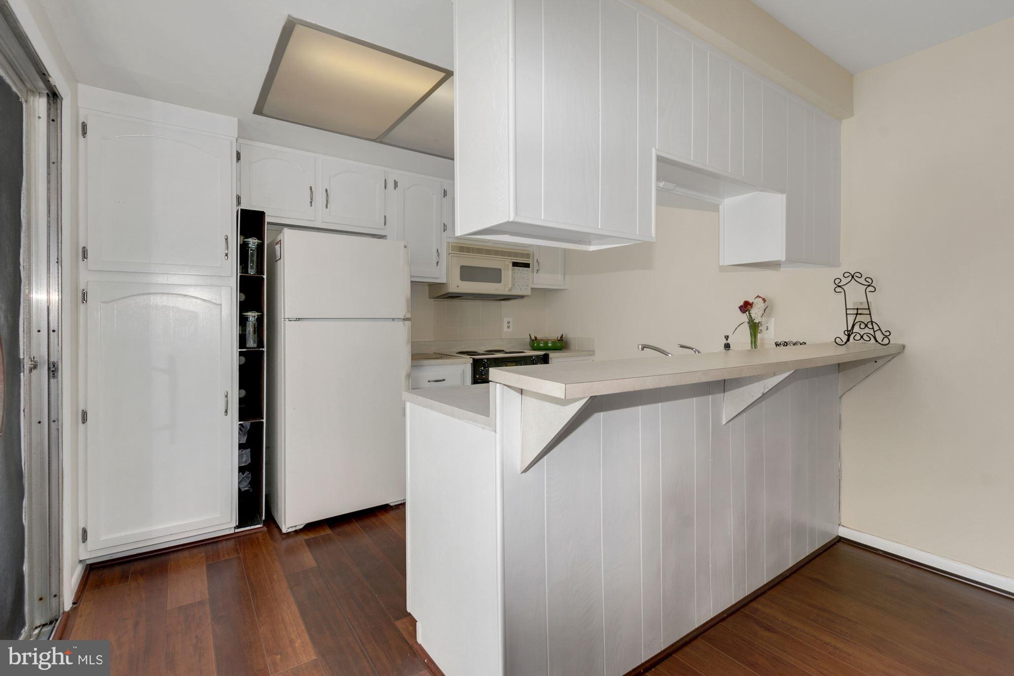 3568 Fiske Terrace, Unit 144B Silver Spring, MD 20906 - Photo 4 of 35 Kitchen and breakfast bar area