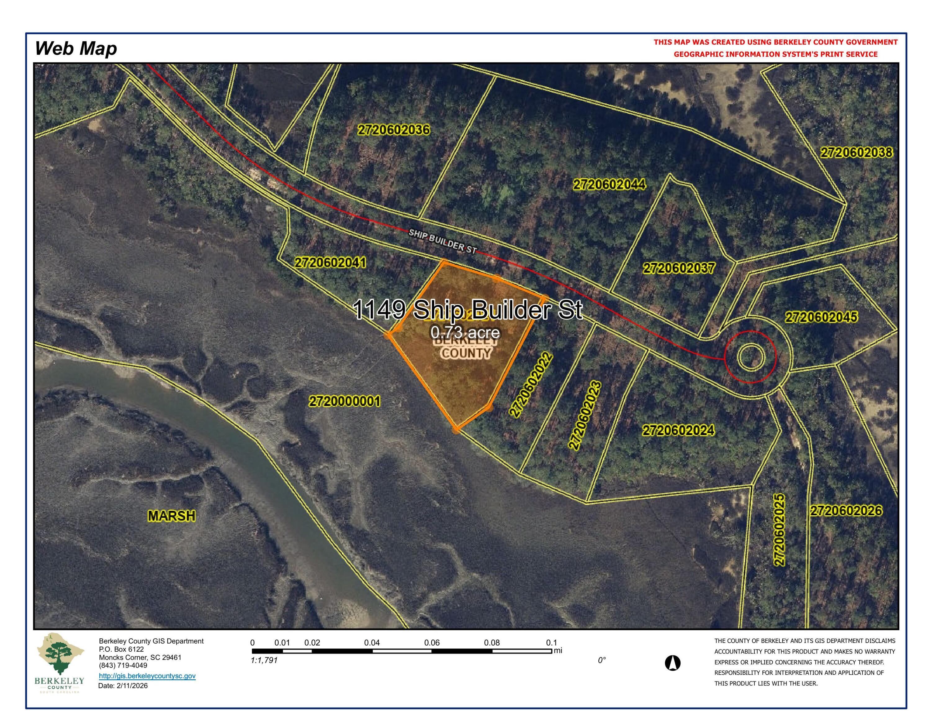 1149 Ship Builder St - Shaded Lot