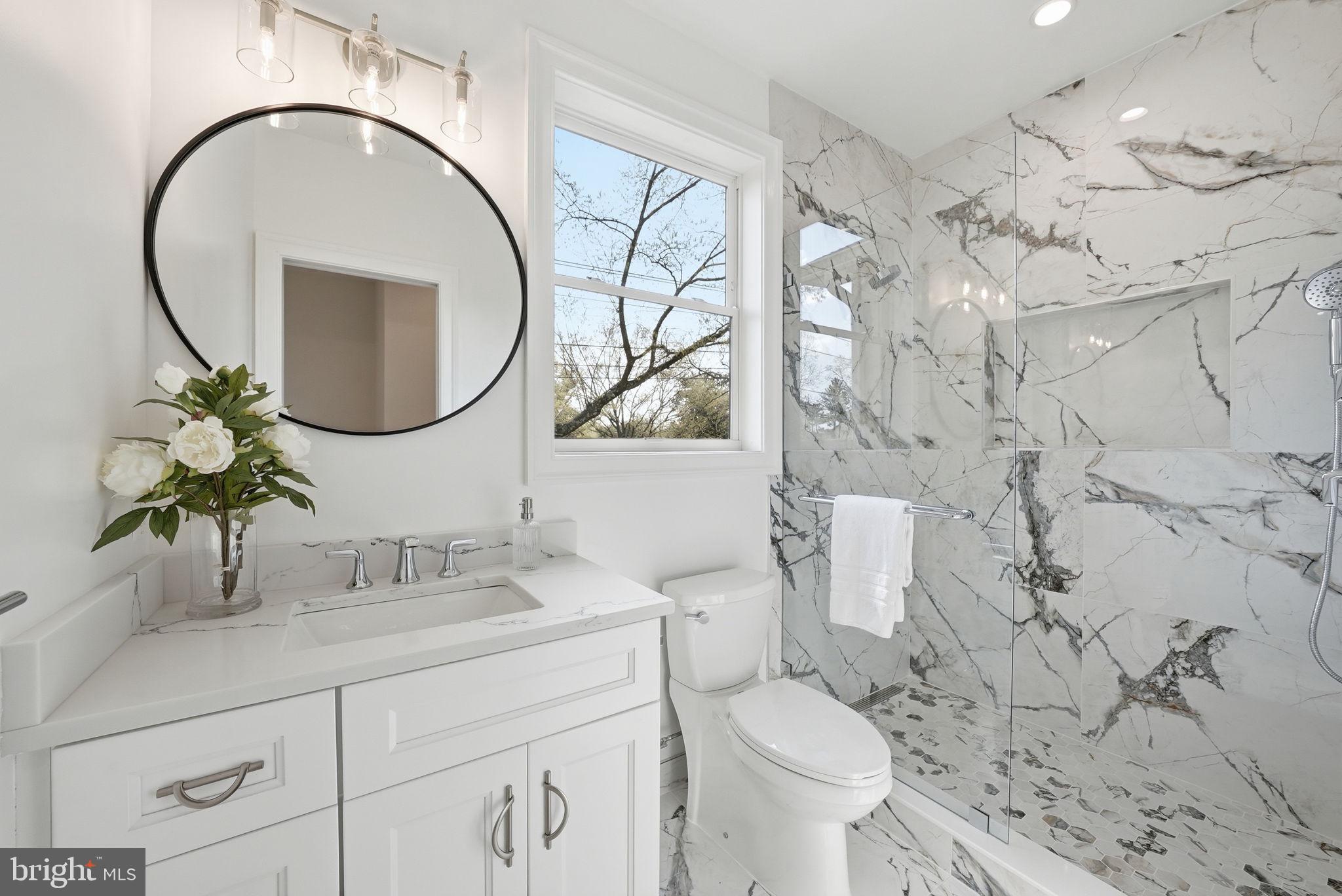 5047 MacArthur Boulevard Northwest Washington, DC 20016 - Photo 47 of 67 Beautiful ensuite bathroom