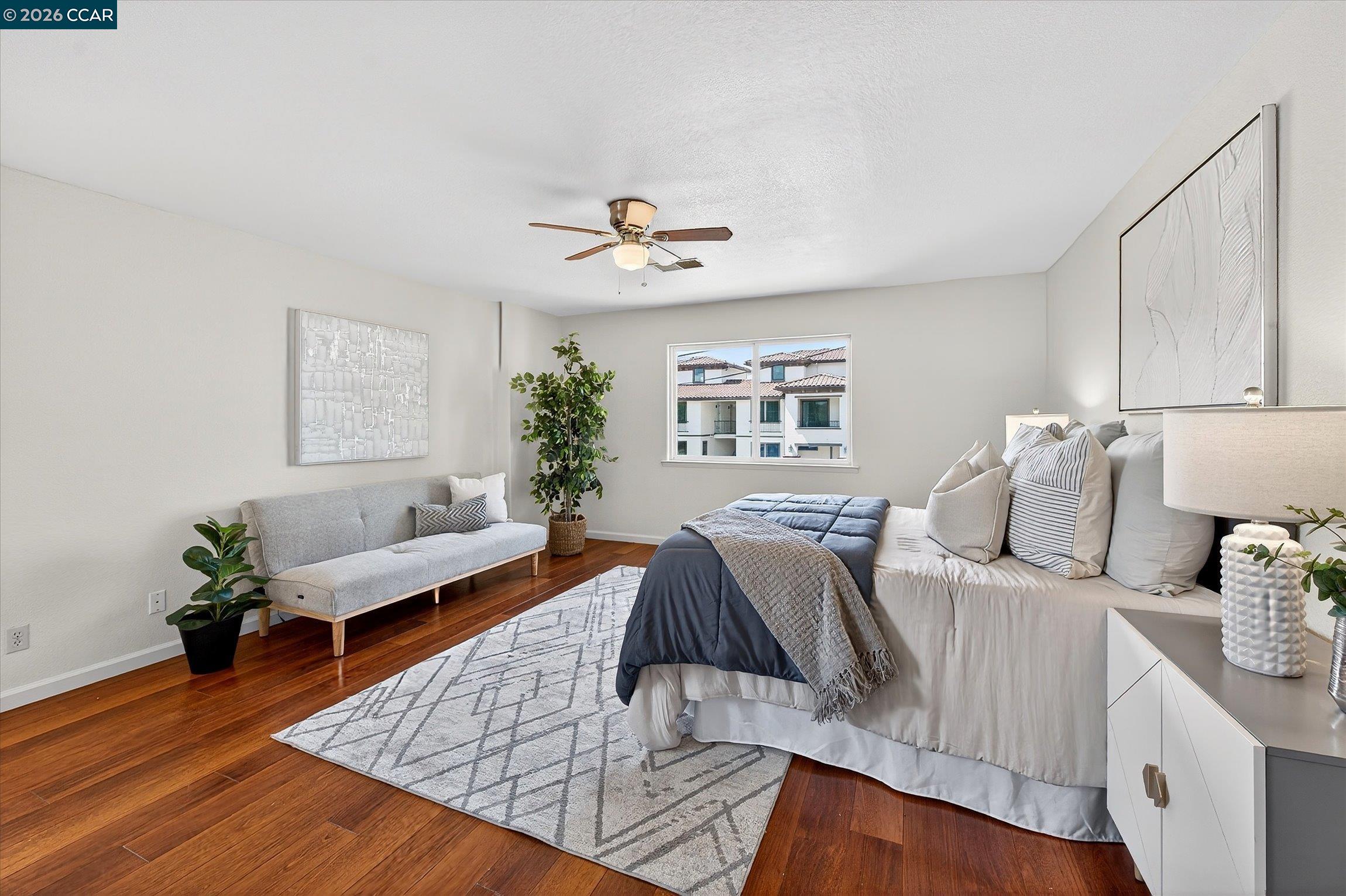2659 3rd Street Livermore, CA 94550 - Photo 35 of 40 a living room with furniture and a wooden floor