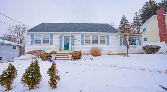 a backyard of a house