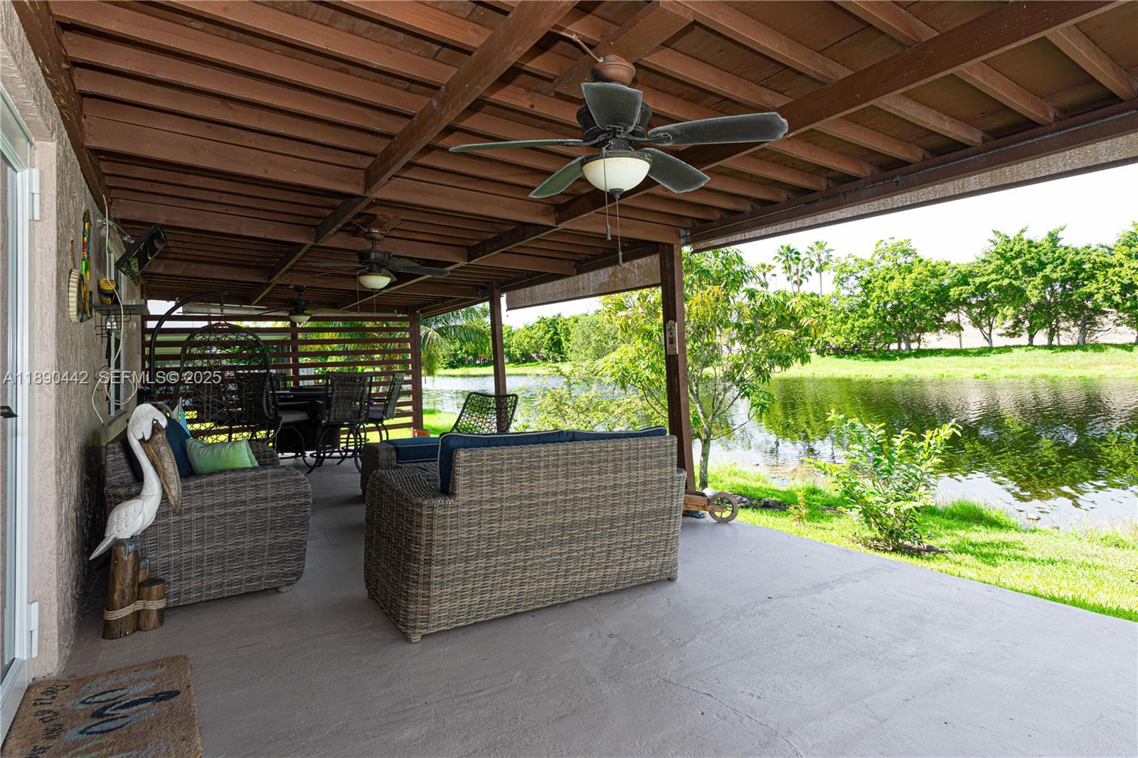 4810 Southwest 153rd Terrace Miramar, FL 33027 - Photo 24 of 41 a view of outdoor space with seating