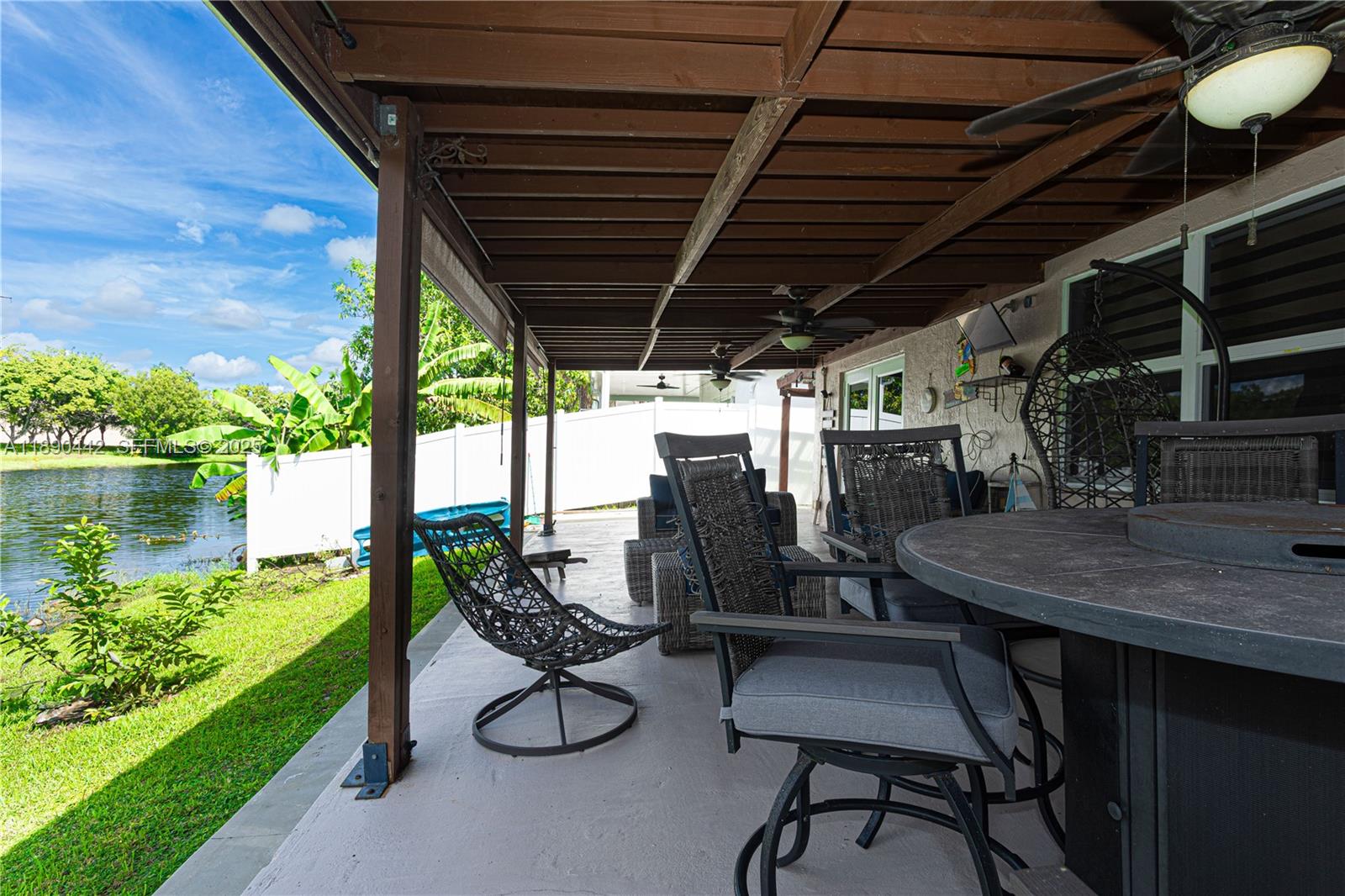4810 Southwest 153rd Terrace Miramar, FL 33027 - Photo 26 of 41 a view of an outdoor space with seating area