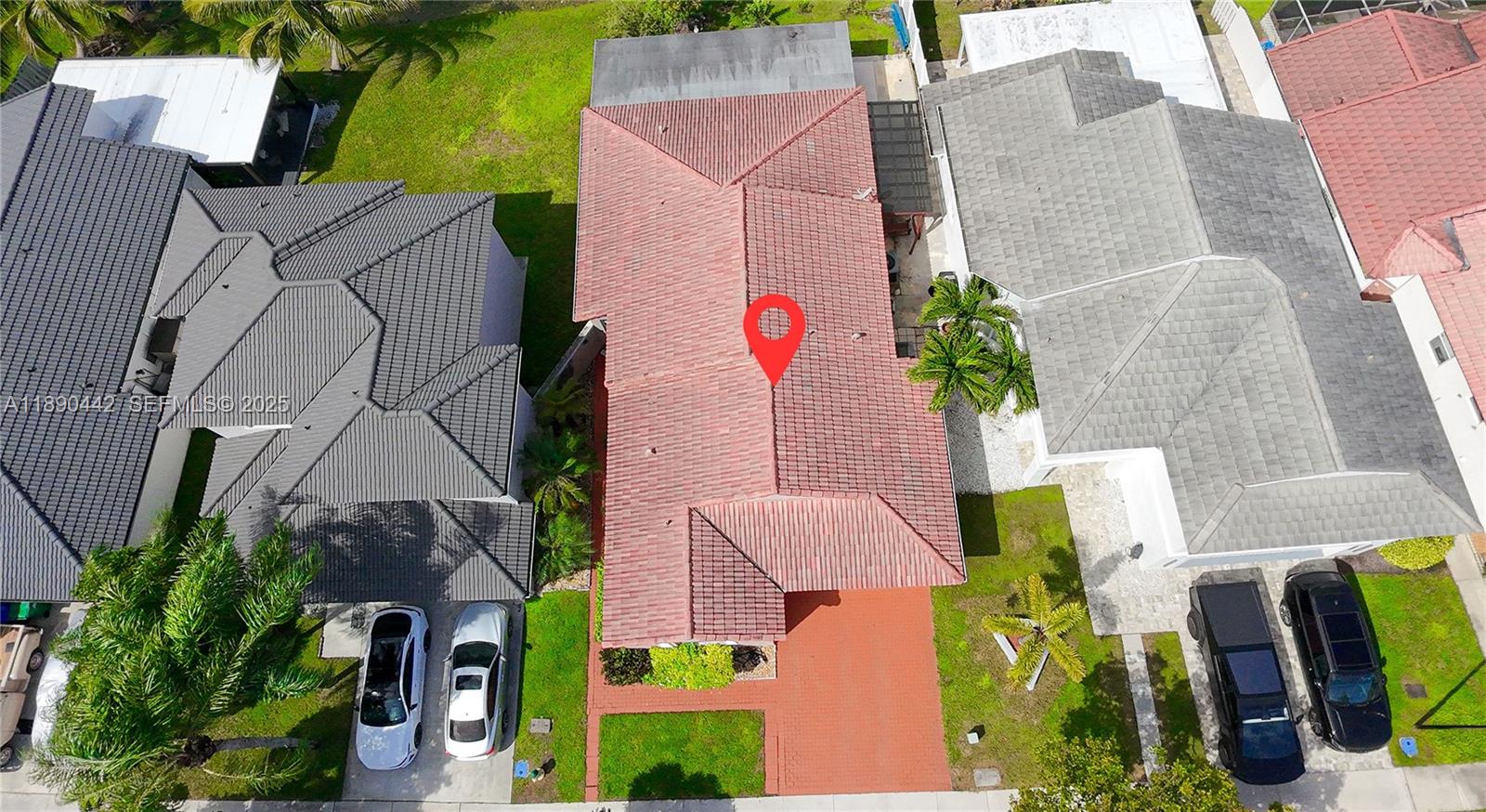 4810 Southwest 153rd Terrace Miramar, FL 33027 - Photo 36 of 41 an aerial view of houses and outdoor space