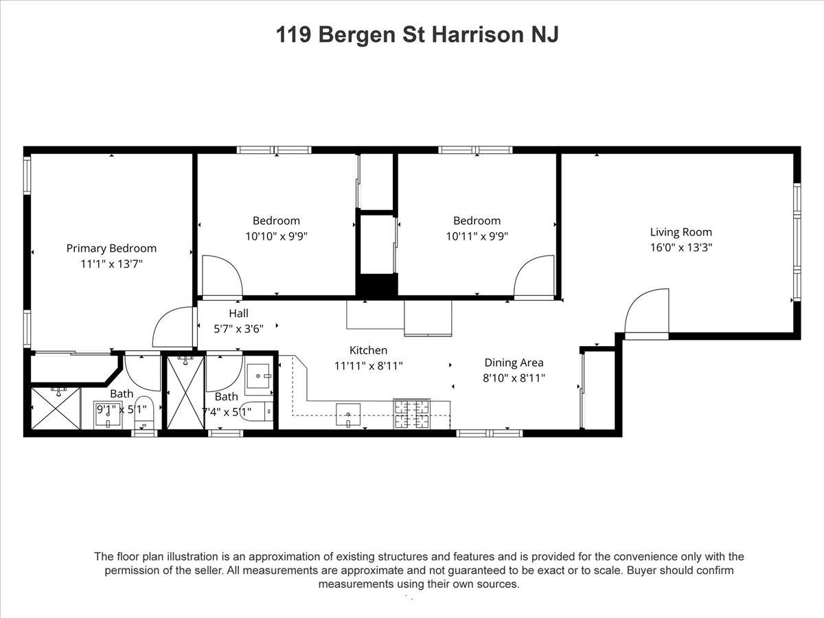 119 Bergen Street, Unit 2 Harrison, NJ 07029 - Photo 30 of 30