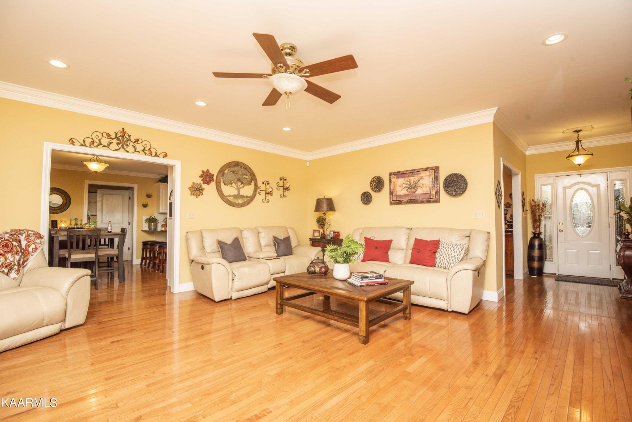 7412 Ridge Haven Court Corryton, TN 37721 - Photo 12 of 59 a living room with furniture and a large window