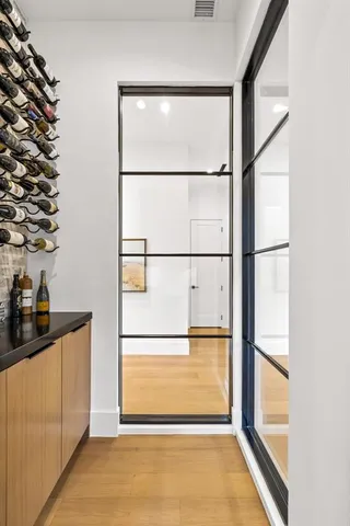 a view of front door