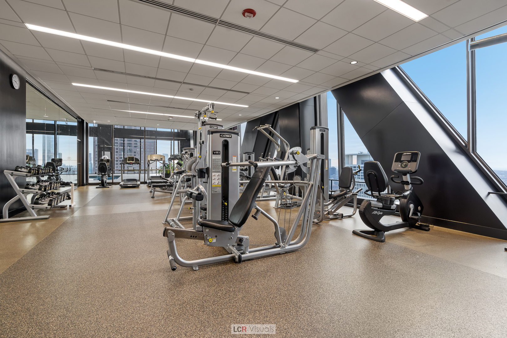 175 East Delaware Place, Unit 4816 Chicago, IL 60611 - Photo 24 of 30 a view of a room with gym equipment