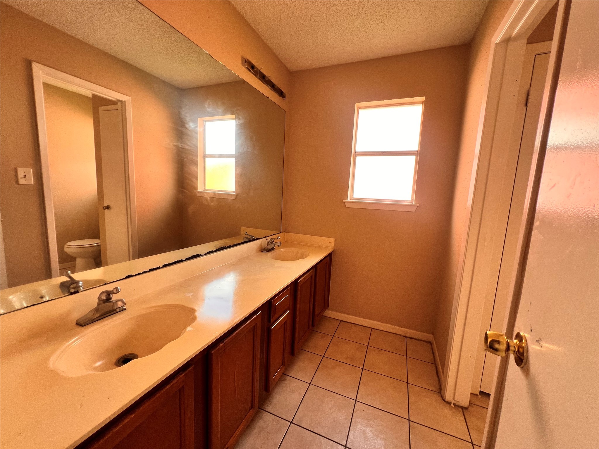 6331 Pouter Drive Houston, TX 77083 - Photo 20 of 28 a bathroom with a sink and a mirror
