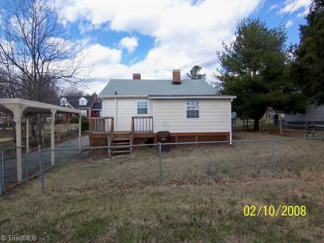 307 Garrett Street Roxboro, NC 27573 - Photo 2 of 4 Other. back of house