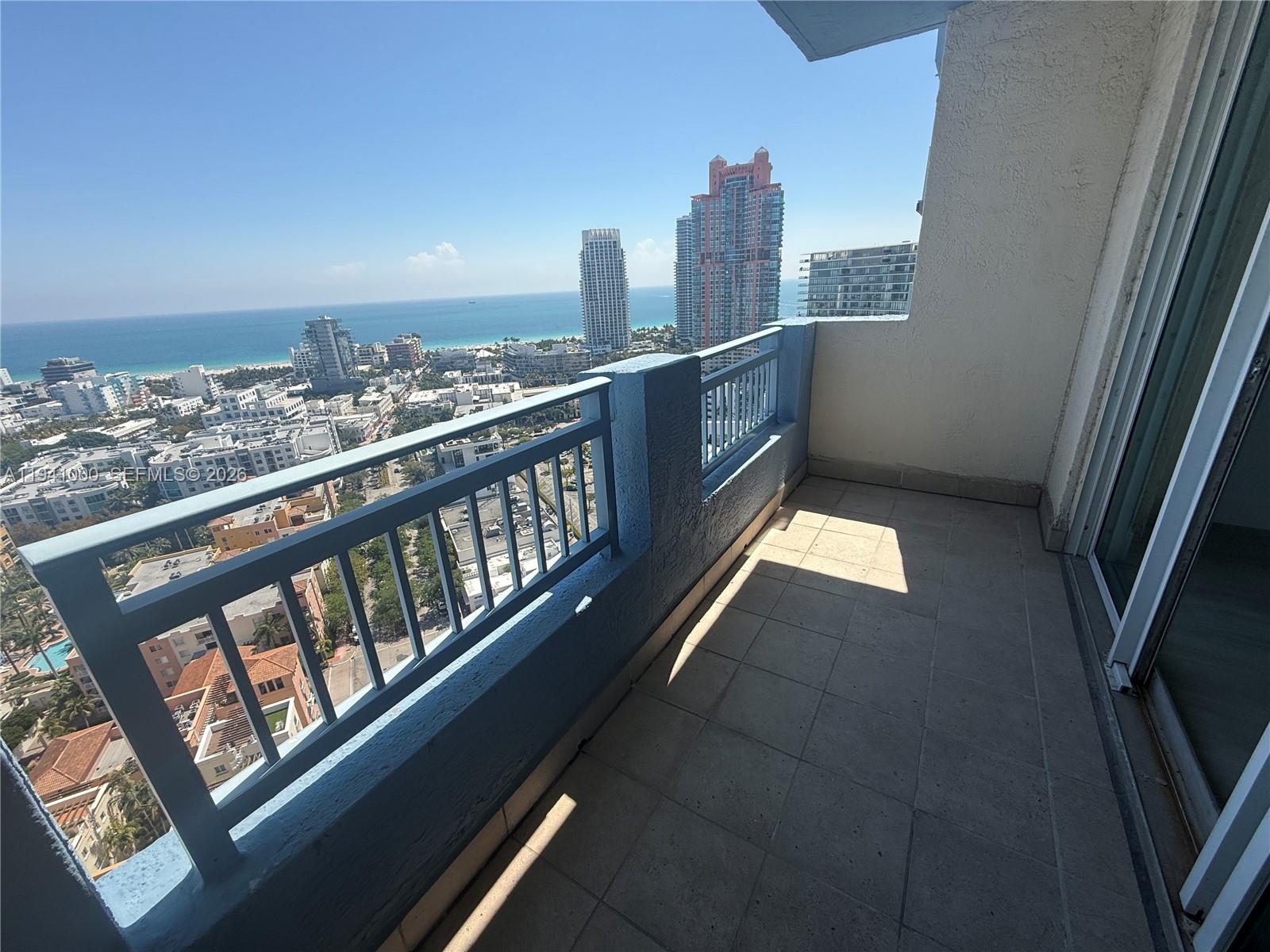 90 Alton Road, Unit 2803 Miami Beach, FL 33139 - Photo 11 of 21 a view of balcony