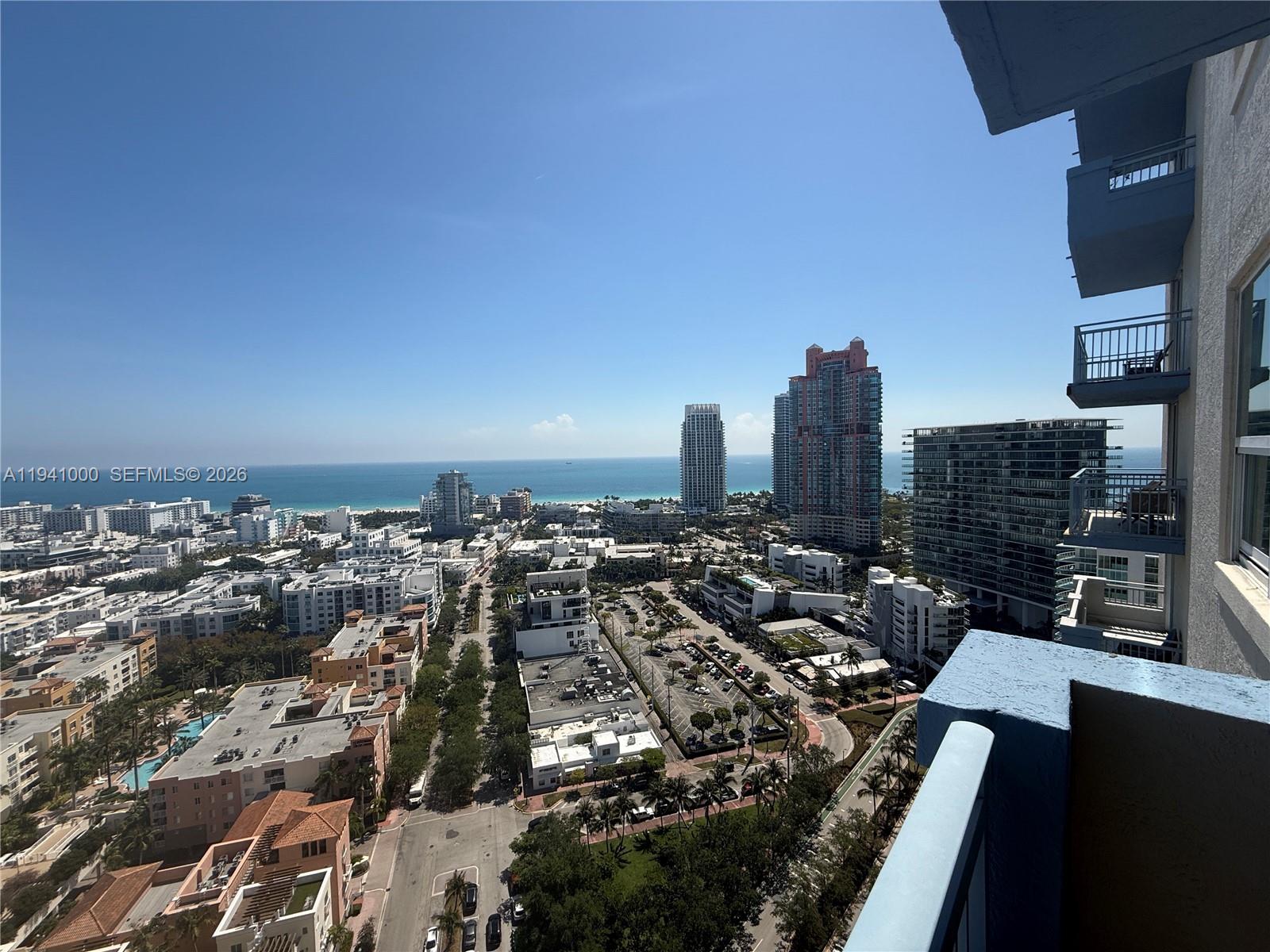 90 Alton Road, Unit 2803 Miami Beach, FL 33139 - Photo 10 of 21 an aerial view of city