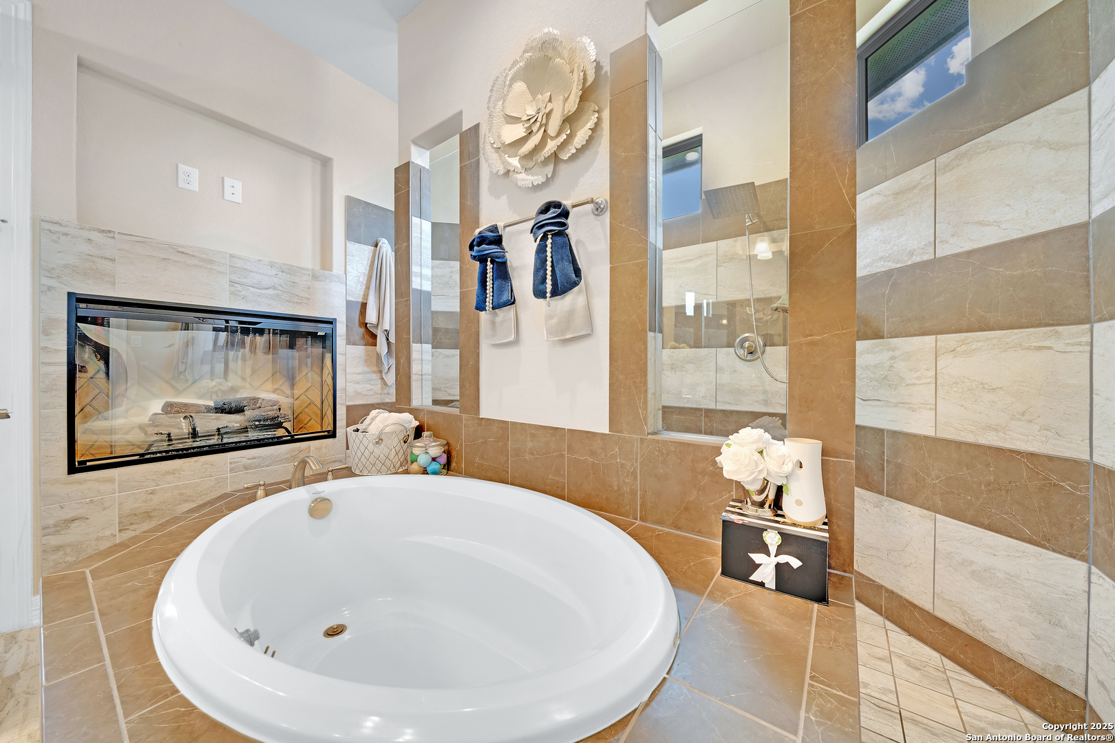 7151 Agarita Mist Fair Oaks Ranch, TX 78015 - Photo 22 of 49 a white bath tub sitting next to a bathroom sink