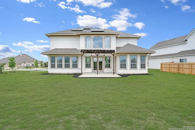 a view of a house with a garden