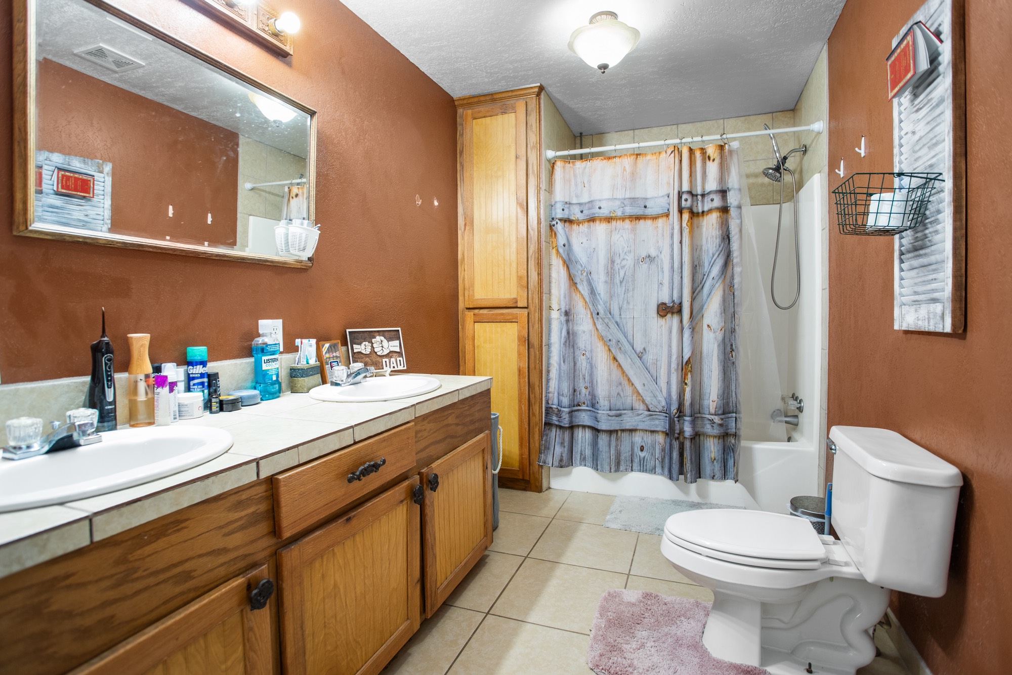991 Herman Nerren Road Huntington, TX 75949 - Photo 20 of 23 a bathroom with a sink toilet and shower