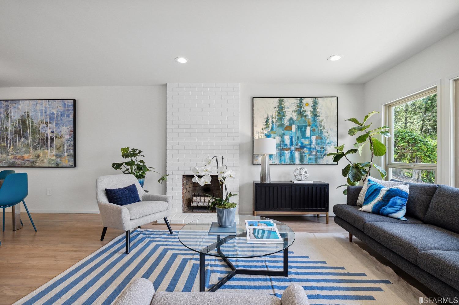 39 Idlewild Court Pacifica, CA 94044 - Photo 7 of 79 a living room with furniture and a large window