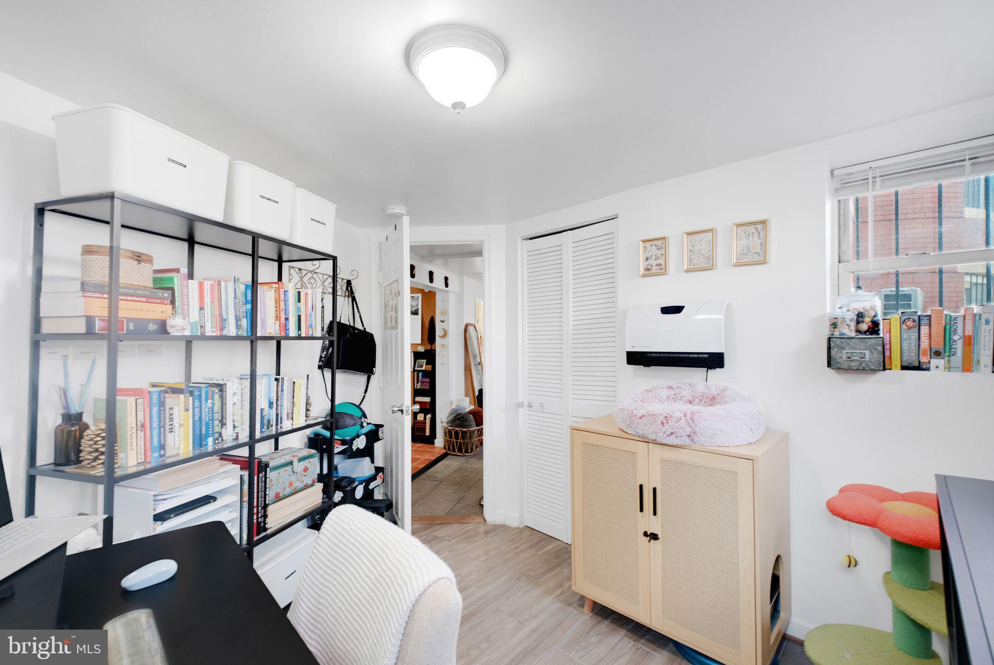 1209 6th Street Northeast, Unit B Washington, DC 20002 - Photo 11 of 23 Lower Level Secondary Bedroom/Office