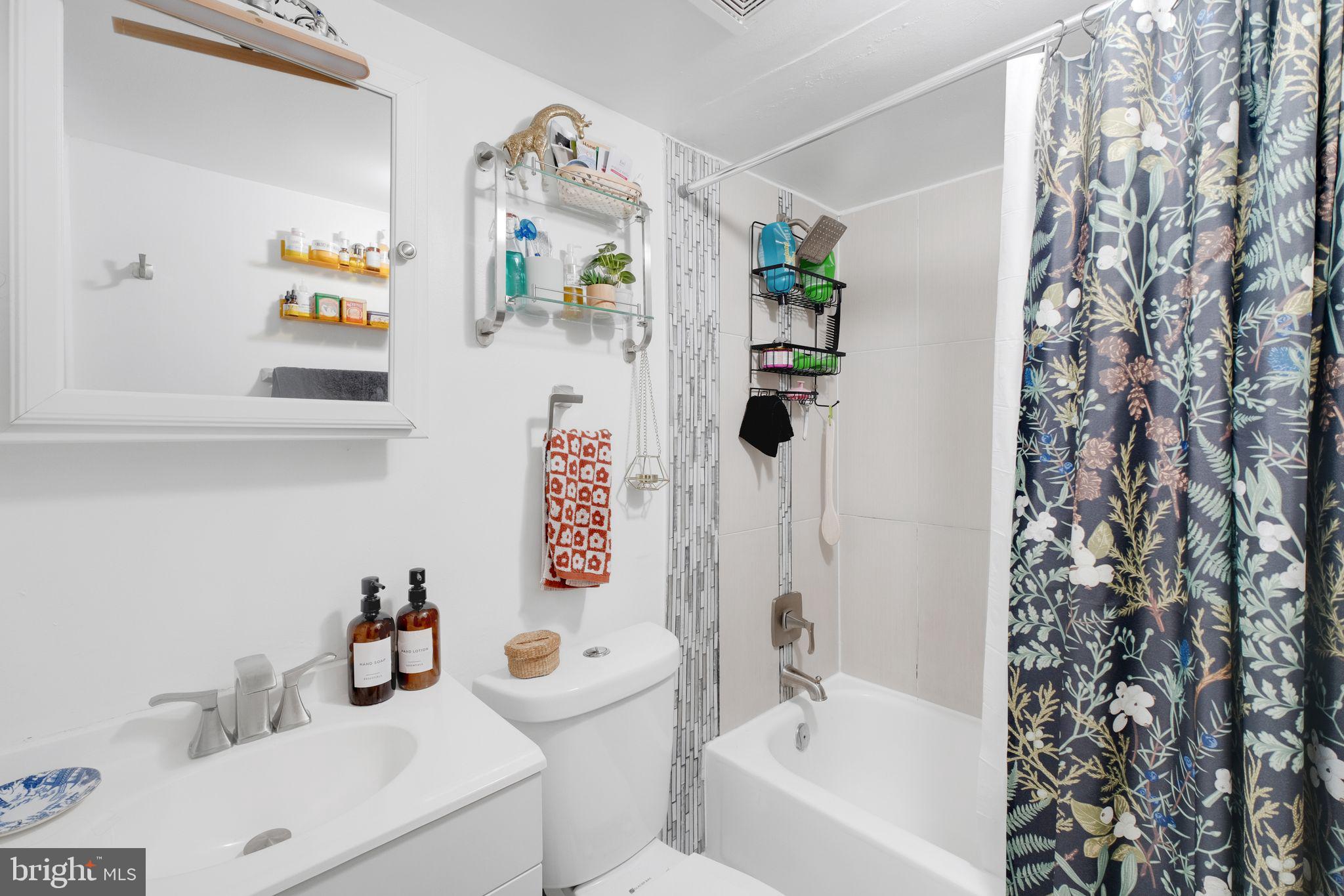 1209 6th Street Northeast, Unit B Washington, DC 20002 - Photo 12 of 23 Lower Level Full Bathroom