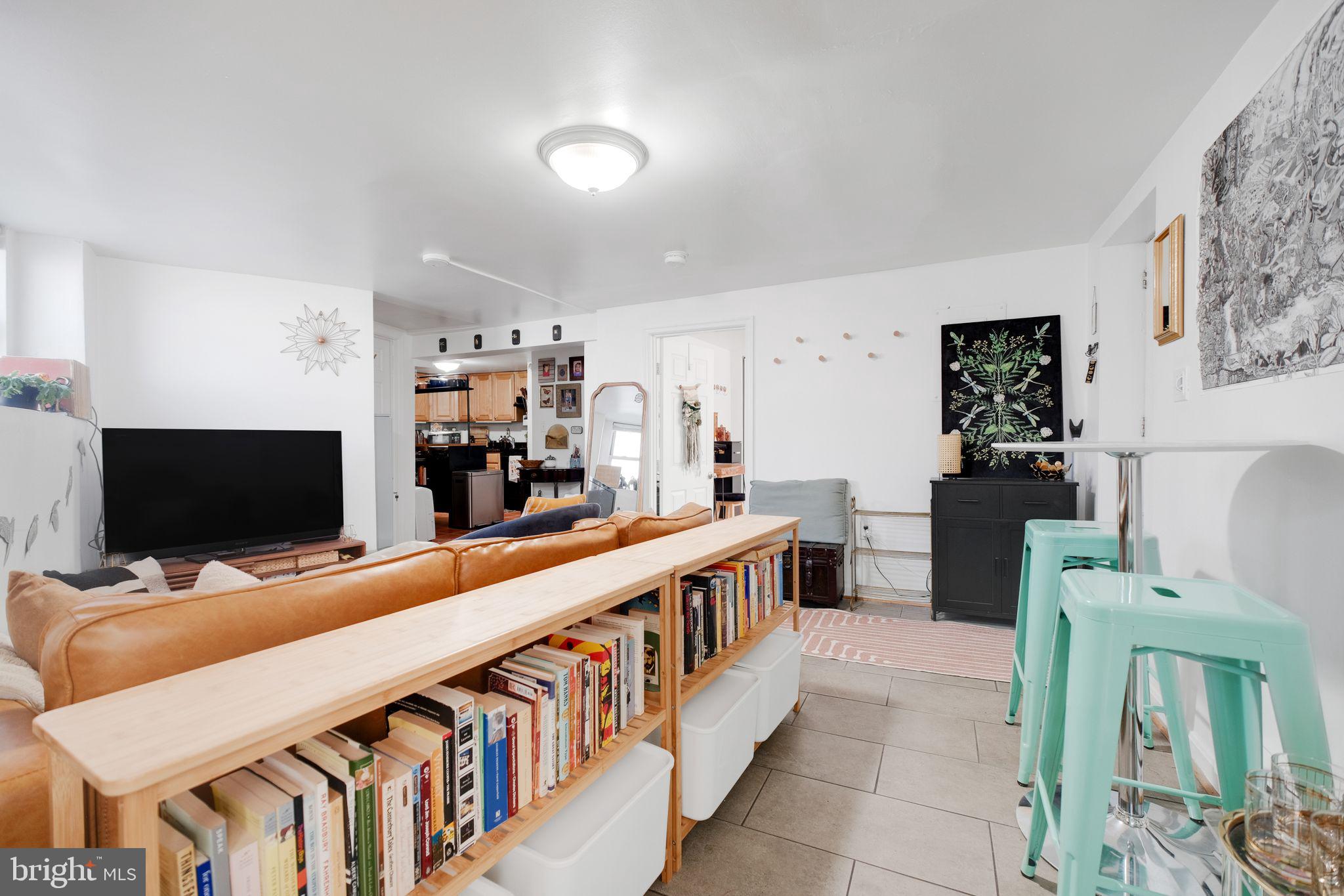 1209 6th Street Northeast, Unit B Washington, DC 20002 - Photo 6 of 23 Lower Level Living Room