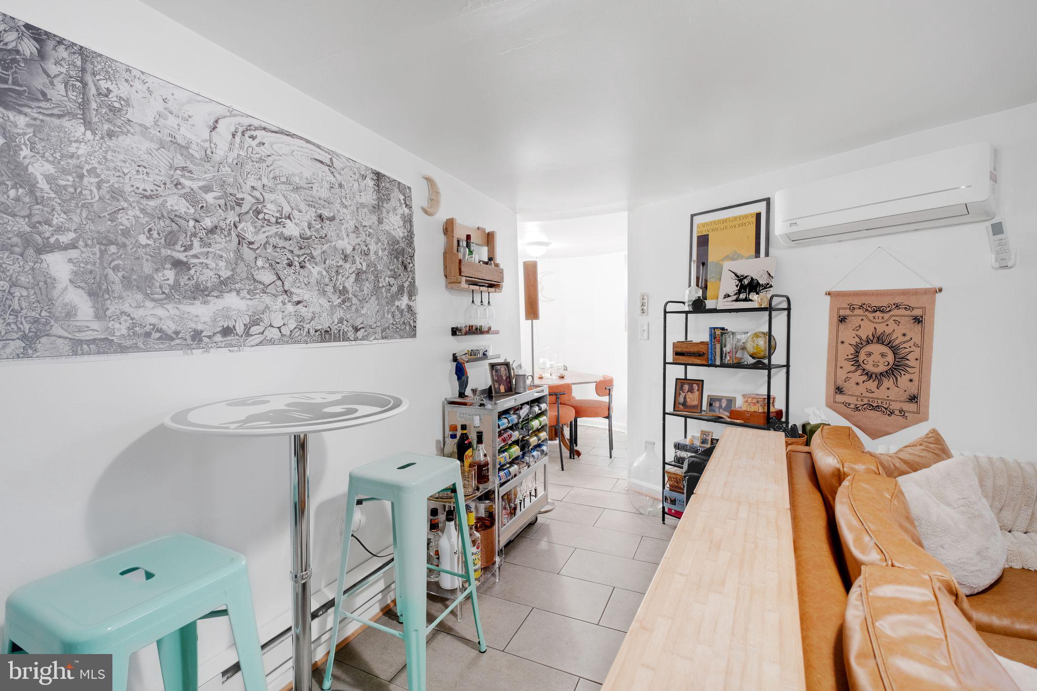 1209 6th Street Northeast, Unit B Washington, DC 20002 - Photo 7 of 23 Lower Level Living Room