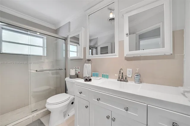 a workspace with furniture and a window