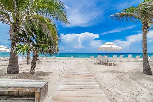 a view of a black and white checkered curtain