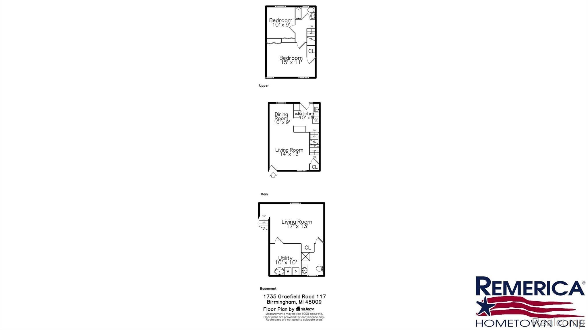 1735 Graefield Road, Unit 117 Birmingham, MI 48009 - Photo 33 of 36 Floor Plans