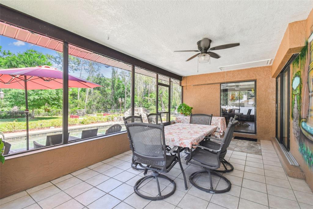 6938 Coronet Drive New Port Richey, FL 34655 - Photo 34 of 49 a view of a dining room with furniture window and outside view