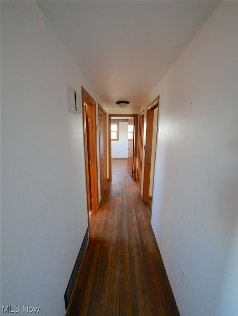61784 Ray Ramsey Road Shadyside, OH 43947 - Photo 17 of 29 Hall with dark hardwood / wood-style flooring