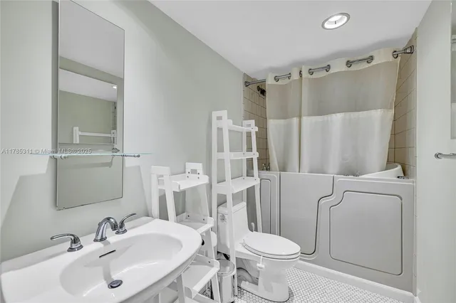 a view of closet area