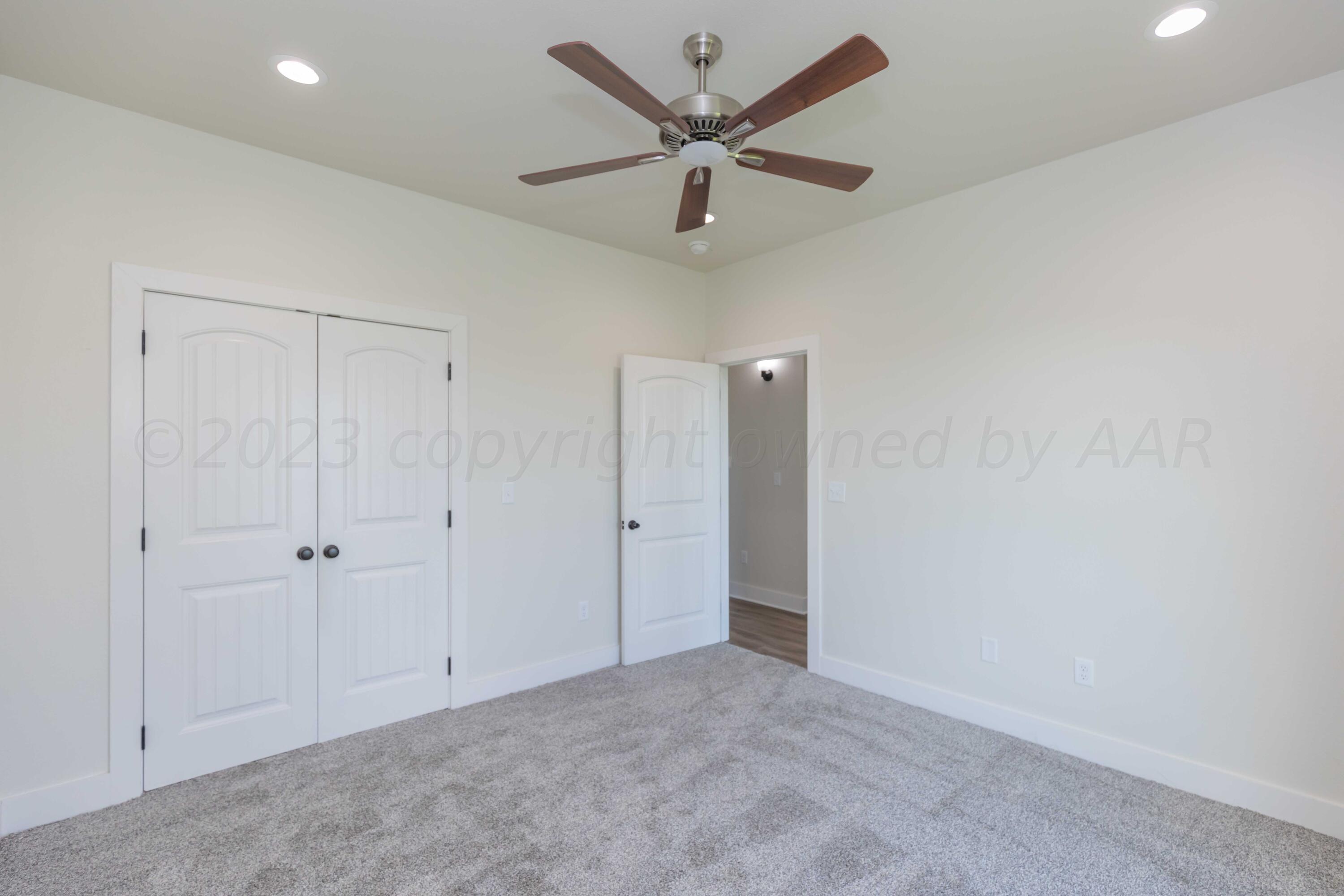 551 Snow Quail Road Canyon, TX 79015 - Photo 40 of 57 BEDROOM 3 VIEW 3
