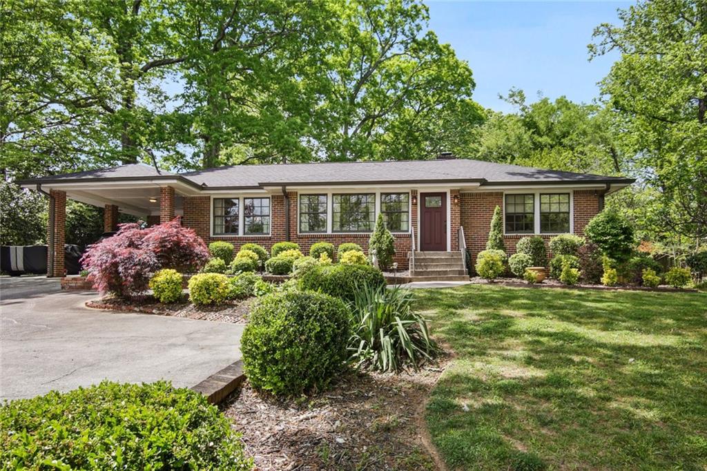 2170 Clairmont Road Decatur, GA 30033 - Photo 1 of 1 front view of house with a yard