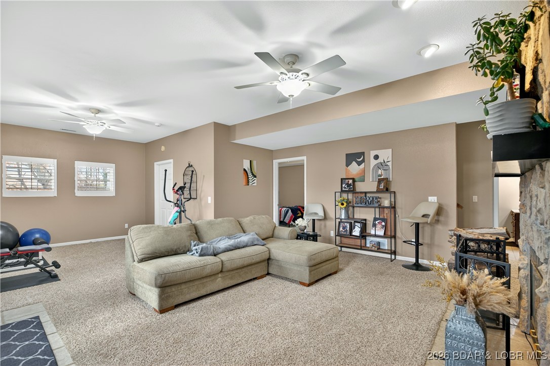 114 Watkins Road Camdenton, MO 65020 - Photo 27 of 45 Lower Level Living Space