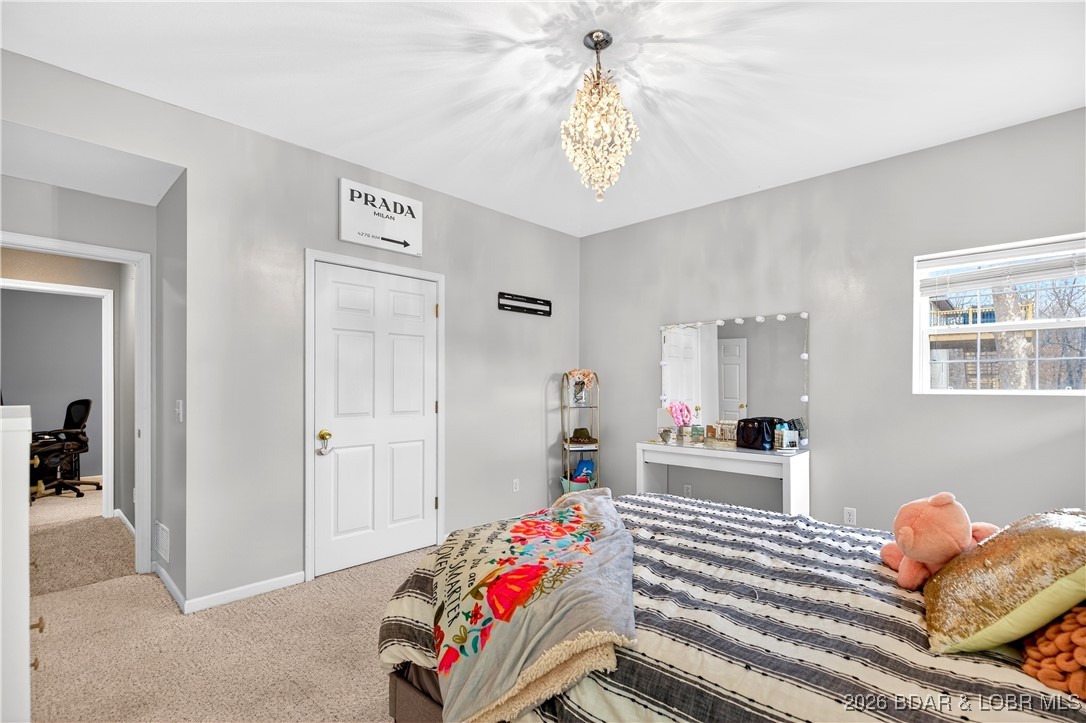 114 Watkins Road Camdenton, MO 65020 - Photo 34 of 45 Lower Level Bedroom #3