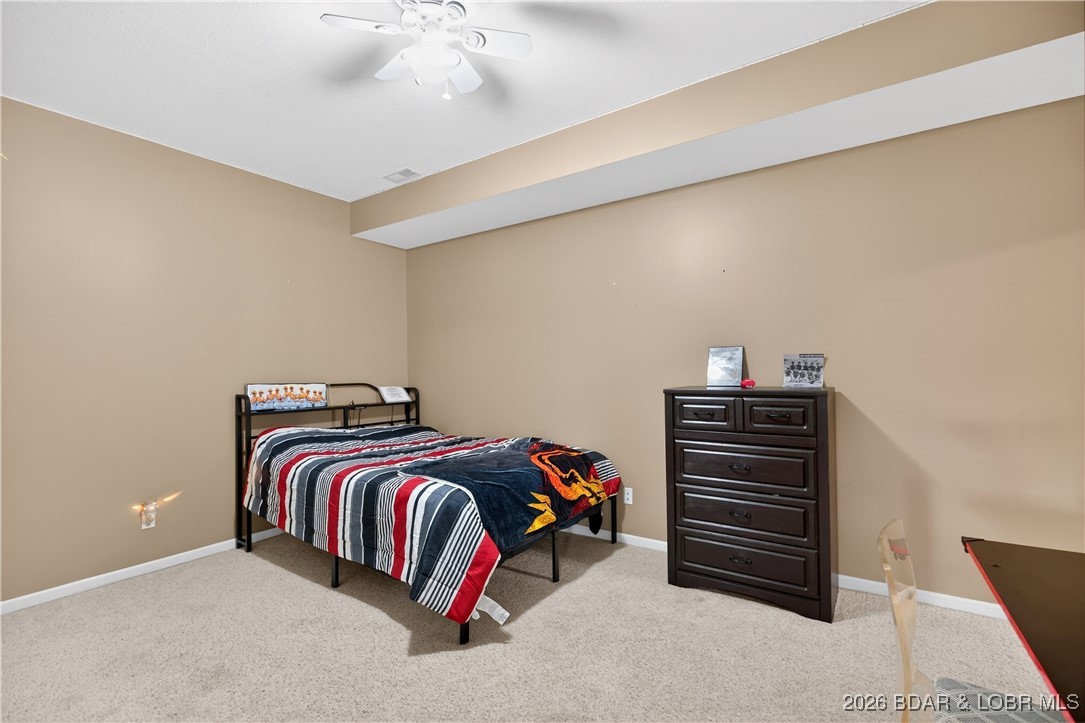 114 Watkins Road Camdenton, MO 65020 - Photo 35 of 45 Lower Level Bedroom Number 4 Connect to LL Bath