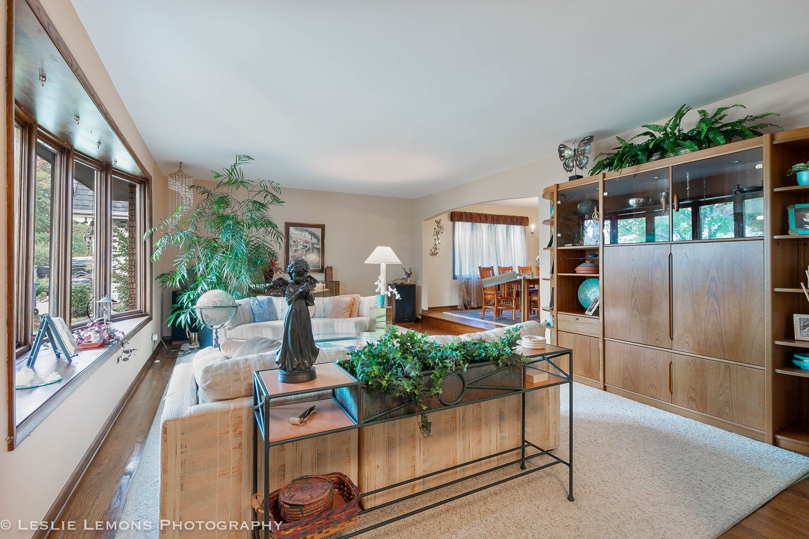 3192 Beller Drive Darien, IL 60561 - Photo 17 of 50 a living room with furniture a potted plant and a table