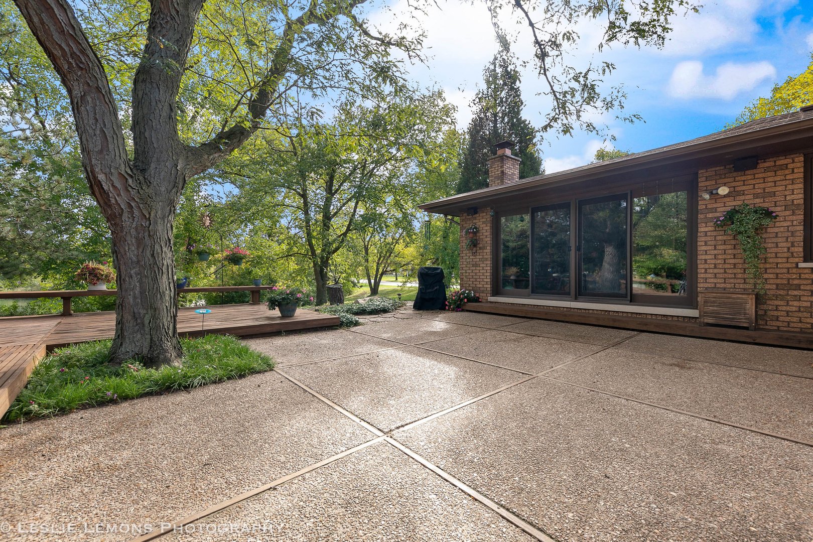 3192 Beller Drive Darien, IL 60561 - Photo 33 of 50 a view of backyard with green space