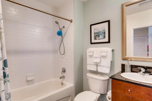 a view of a livingroom with the wooden floor
