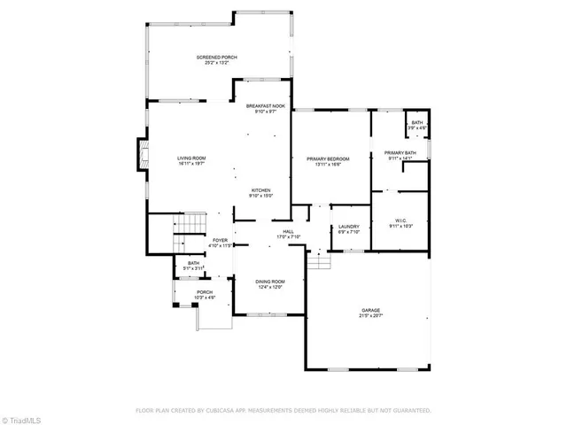 $669,000 | 153 Caudle Meadows Drive, Advance, NC 27006