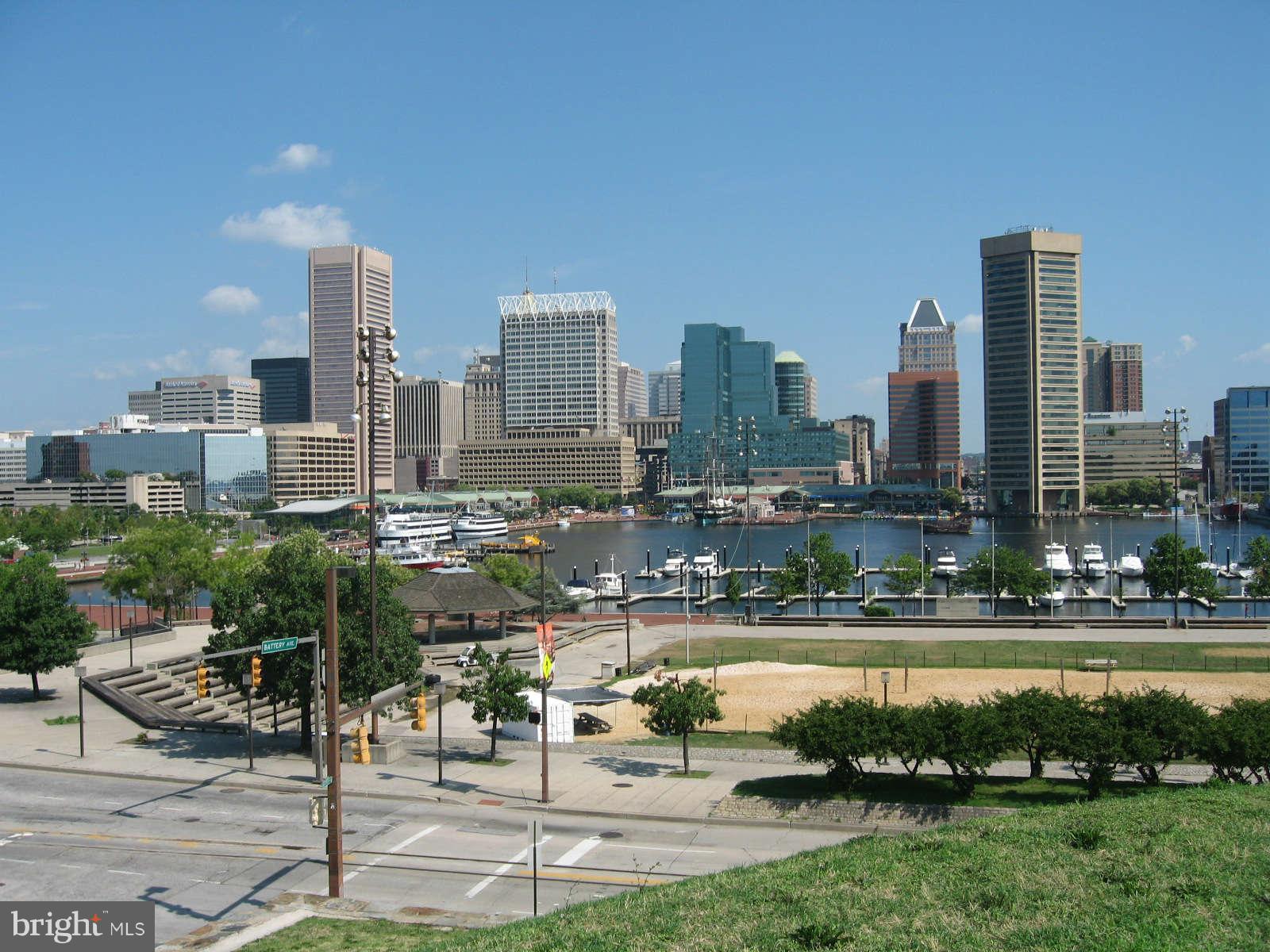 1415 Riverside Avenue Baltimore, MD 21230 - Photo 21 of 24 a city view with tall buildings