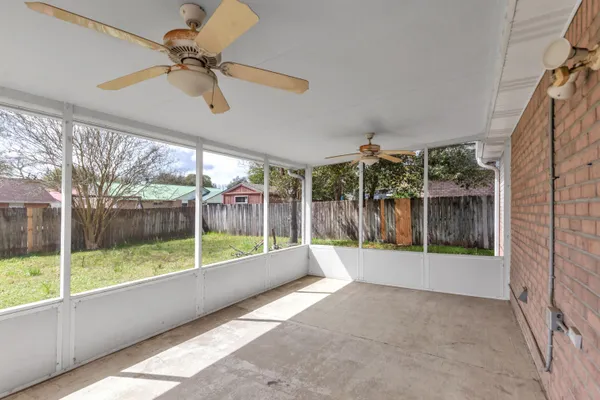 a view of outdoor space and balcony
