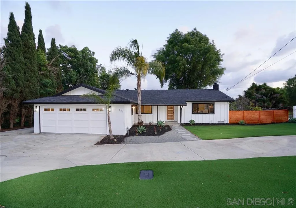 751 Crestview Road Vista, CA 92081 - Photo 1 of 24 a view of house with outdoor space and street