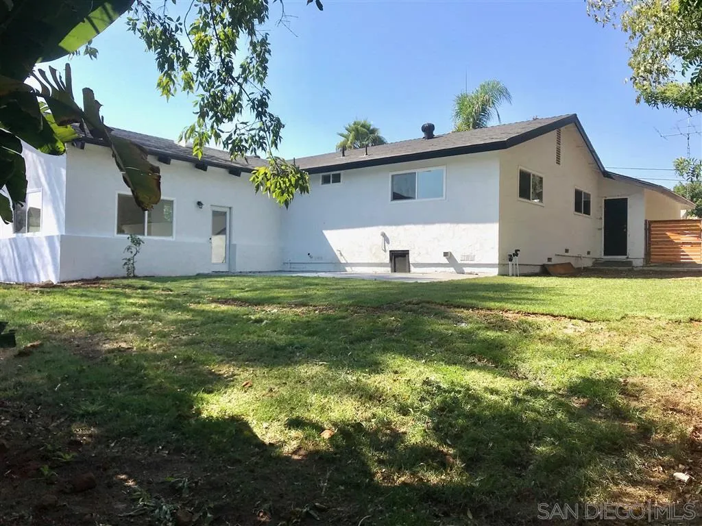 751 Crestview Road Vista, CA 92081 - Photo 21 of 24 a view of a house with a yard