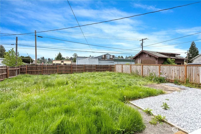 a view of outdoor space and yard