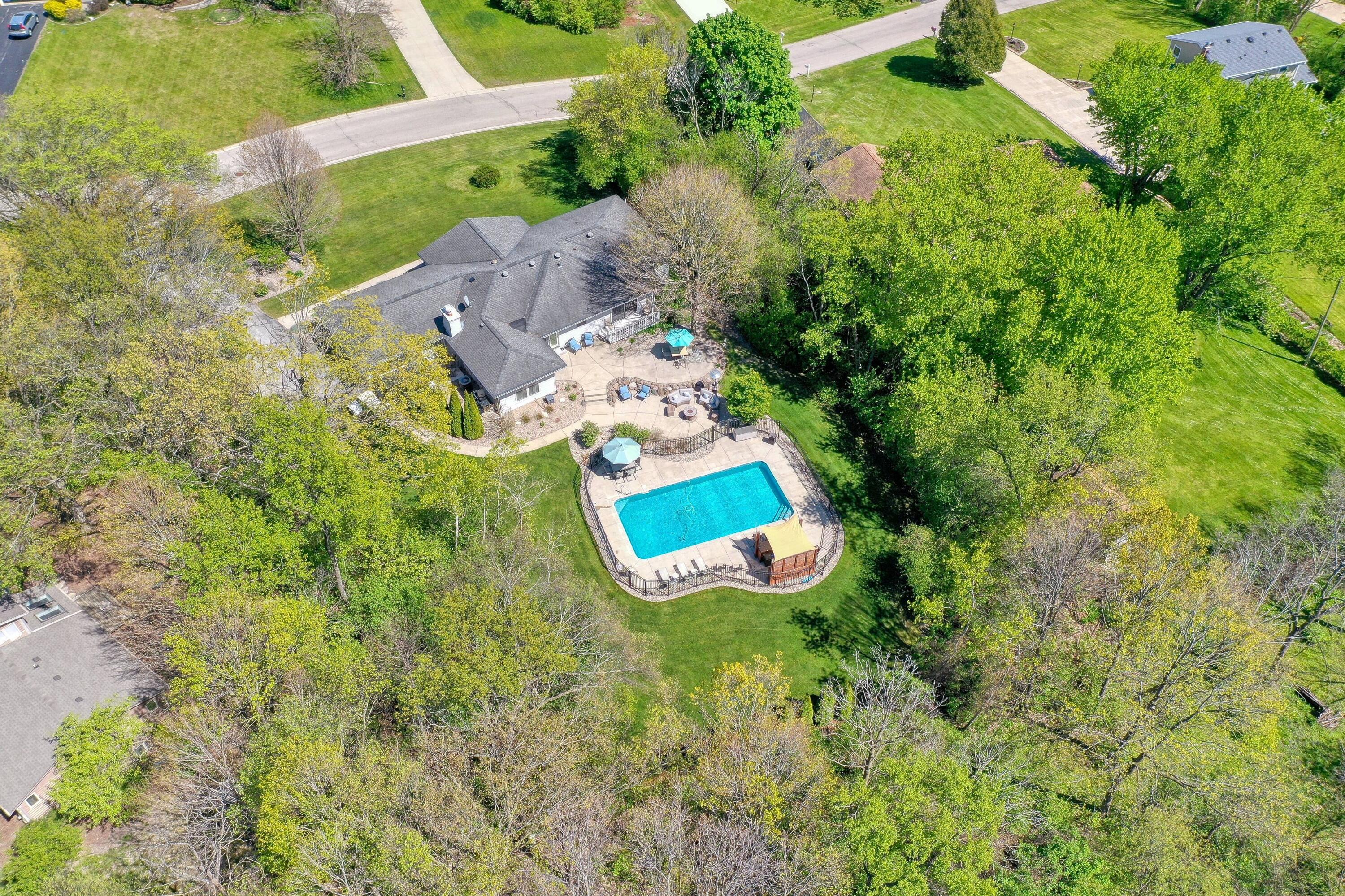 1135 South Ridgeway Road Brookfield, WI 53045 - Photo 60 of 63 Privacy and Mature Trees