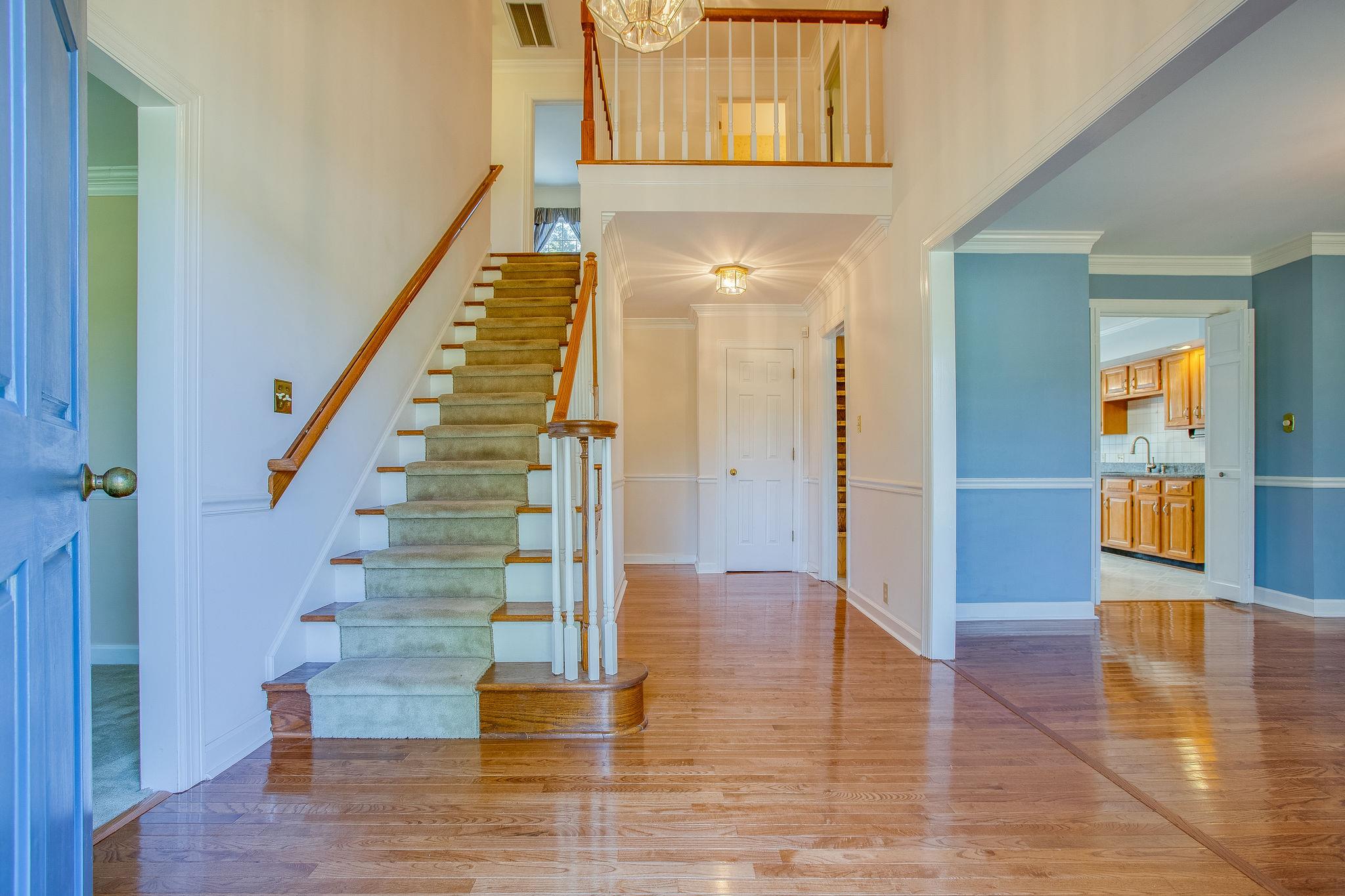 4047 Arno Road Franklin, TN 37064 - Photo 5 of 30 a view of entryway and hall with wooden floor
