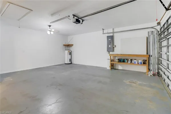a view of water heater room