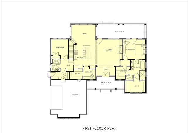 a picture of floor plan