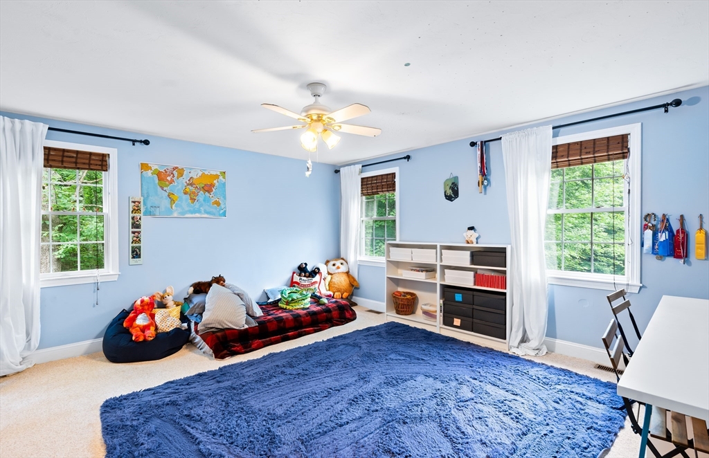 28 Birch Drive Petersham, MA 01366 - Photo 22 of 42 a view of a workspace with a window and furniture