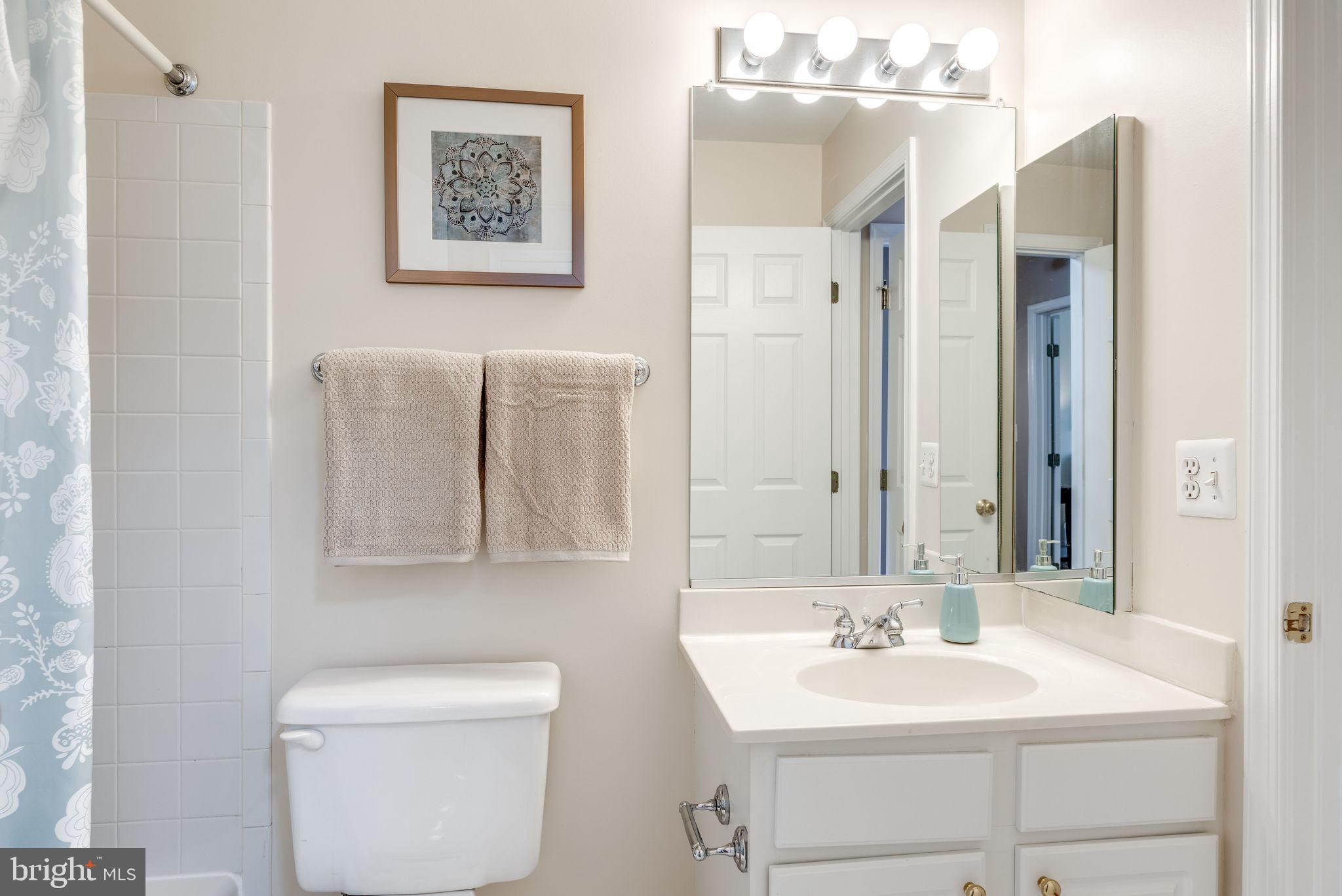 11119 Little Compton Drive Reston, VA 20191 - Photo 46 of 87 Tub in this DUAL ENTRY (off BR#3) Hall Bathroom.
